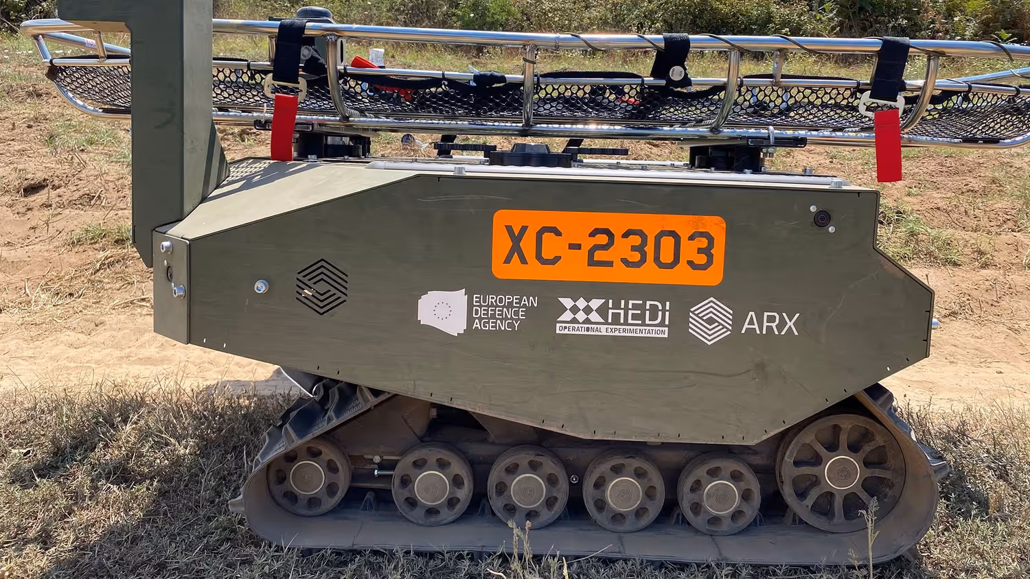 Technisches Gerät im Einsatz an der OPEX-Kampagne